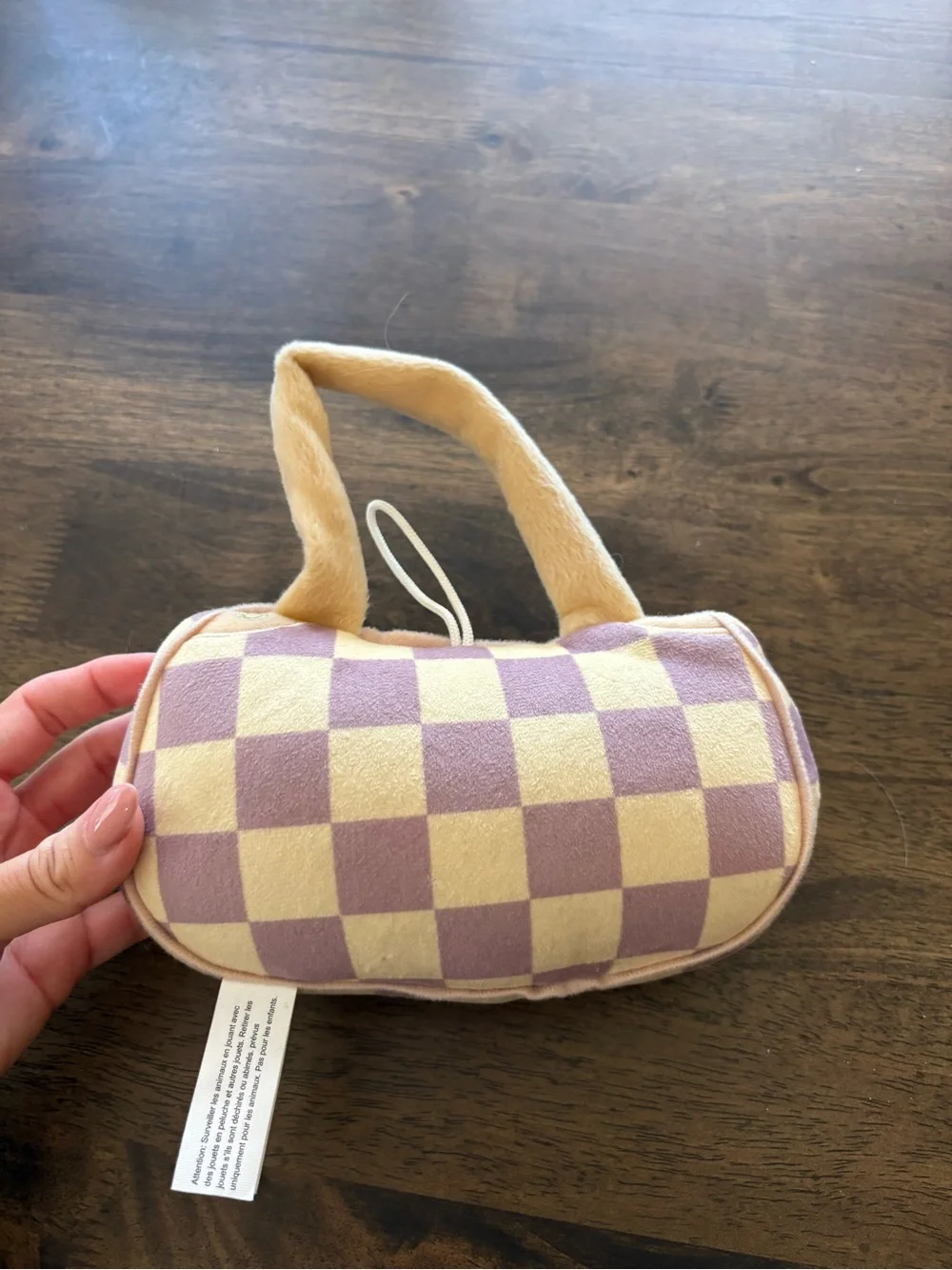 Plush Dog Toy - Chewy Vuitton Purse